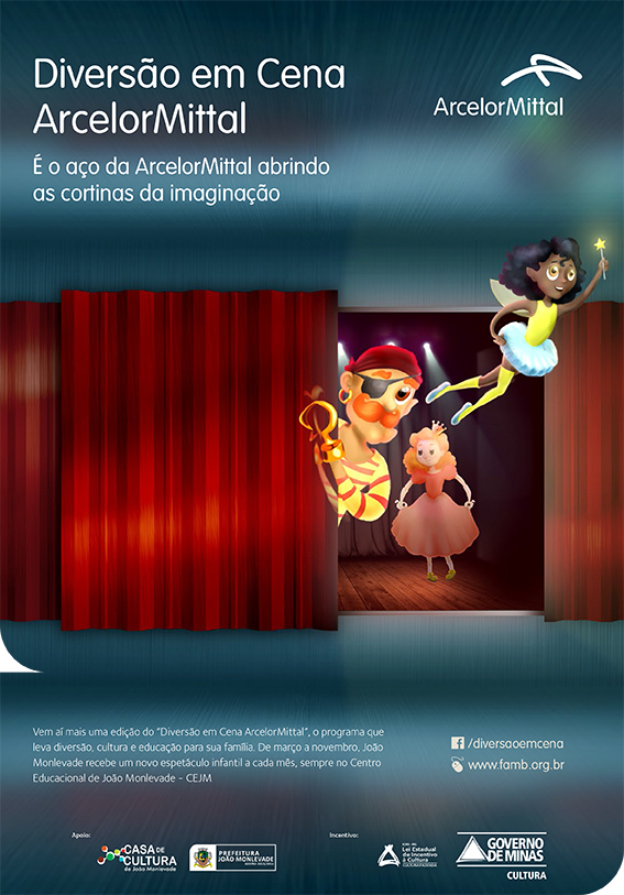 arcellor mittal popcorn divesão em cena arcelormittal
