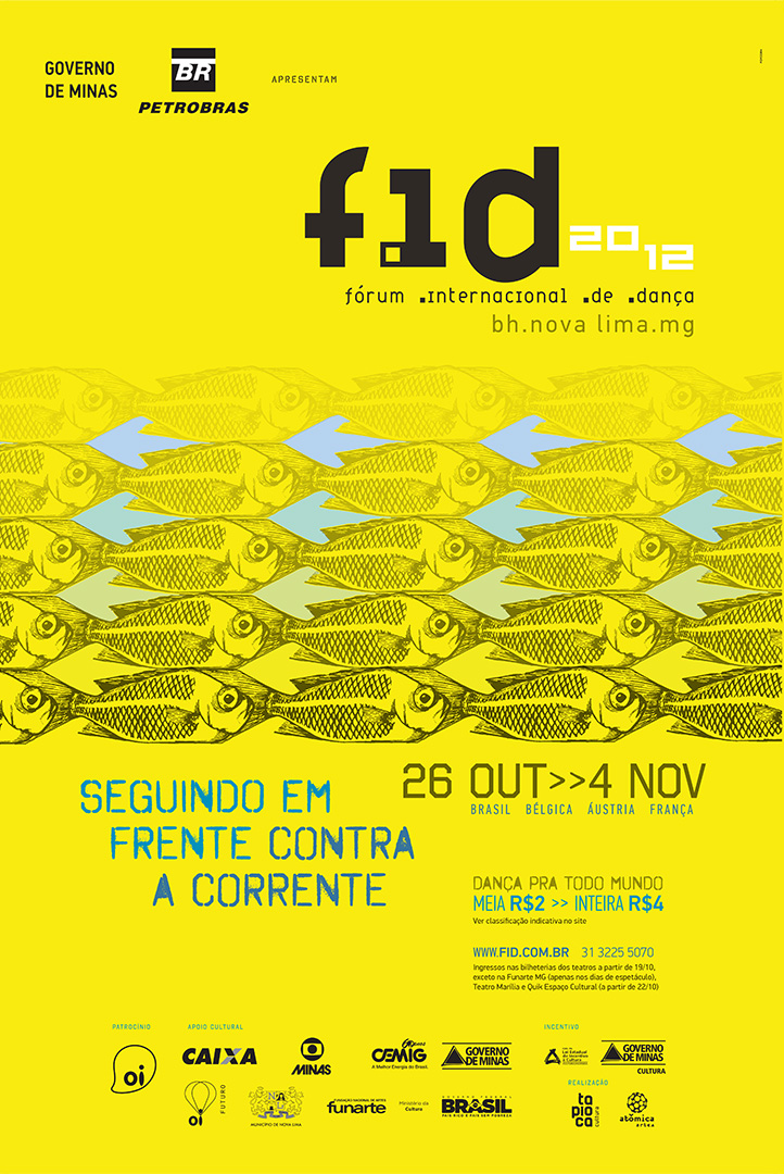 Popcorn Comunicação FID 2012 design publicidade cartaz